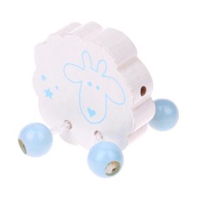 Fädelfigur Schaf 'babyblau' 335 auf Lager