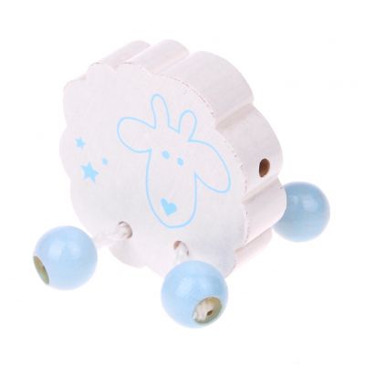 Fädelfigur Schaf 'babyblau' 412 auf Lager