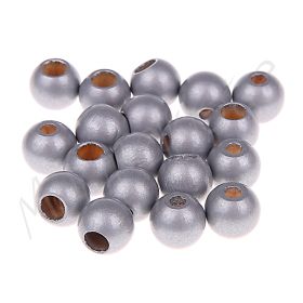 Safety beads 10mm - 25 pieces 'silver' 95 in stock 