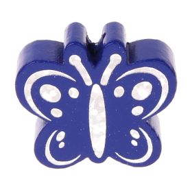 Motif bead butterfly glitter 'dark blue' 820 in stock 