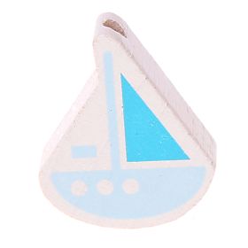 Motif bead boat 'baby blue-light turquoise' 1081 in stock 