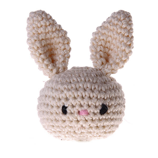 Häkeltier Hase 'beige' 110 auf Lager