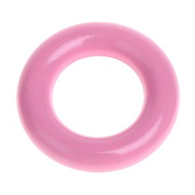Wooden ring / grasping toy mini - 3,6cm 'baby pink' 1594 in stock 