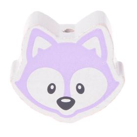 Fox motif bead 'lilac' 187 in stock 