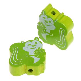 Motif bead squirrel 'yellow-green' 800 in stock 
