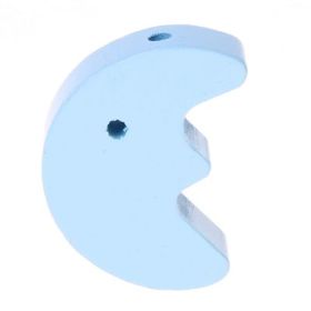 Moon motif bead 'baby blue' 247 in stock 