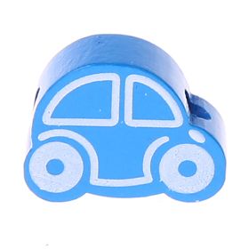 Mini car motif bead 'medium blue' 1018 in stock 