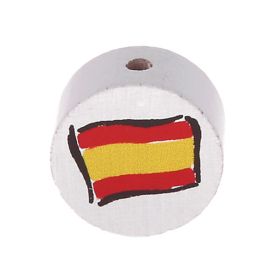 Motivperle Scheibe Flagge 'Spanien' 385 auf Lager