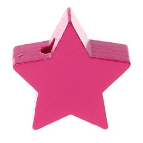 Motivperle Stern mini 'dunkelpink' 566 auf Lager