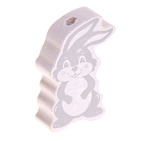 Motif bead rabbit 'light gray' 355 in stock 