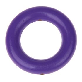 Wooden ring / grasping toy size S 5cm 'purple' 1243 in stock 