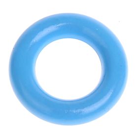 Wooden ring / grasping toy mini - 3,6cm 'sky blue' 2990 in stock 