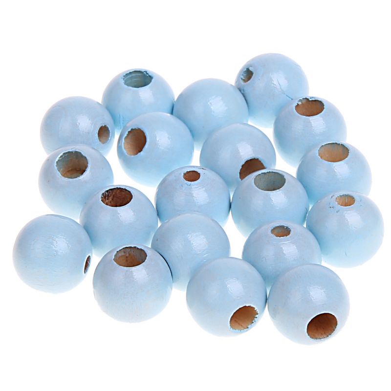 Sicherheitsperlen 10mm • 30 Stück 'babyblau' 79 auf Lager