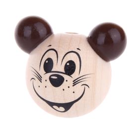 3D Motivperle Maus 'natur' 375 auf Lager