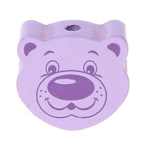 Motif bead bear 'lilac' 748 in stock 