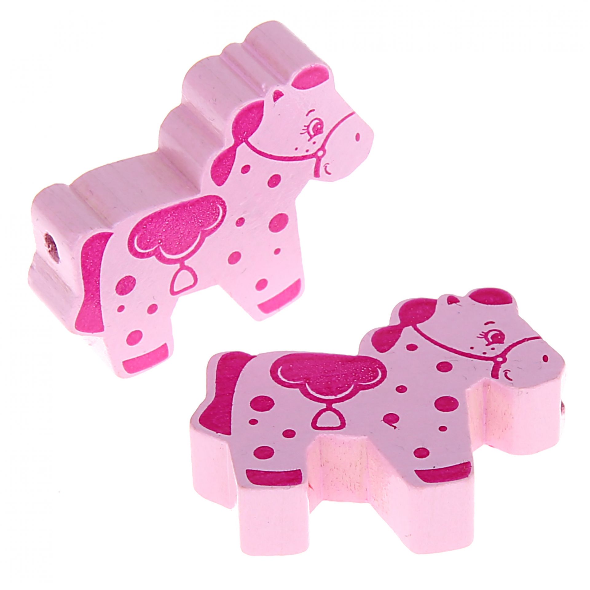 Motivperle Pferd 'rosa' 518 auf Lager