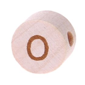 Letter beads disk laser engraving Ø 11 mm 'O' 621 in stock 