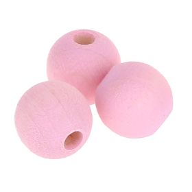Watercolors Holzperlen 10mm • 50 Stück 'rose' 132 auf Lager