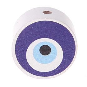 Nazar Eye motif bead disc 'blue' 28 in stock 