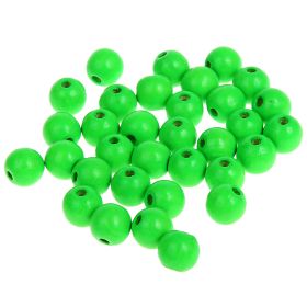 Neonperlen 8mm • 50 Stück 'neon-grün' 140 auf Lager