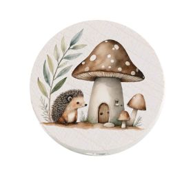 Motivperle Igel / Pilz 'roh' 7 auf Lager