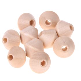 Spinning top beads 12mm - 25 pieces 'raw' 147 in stock 