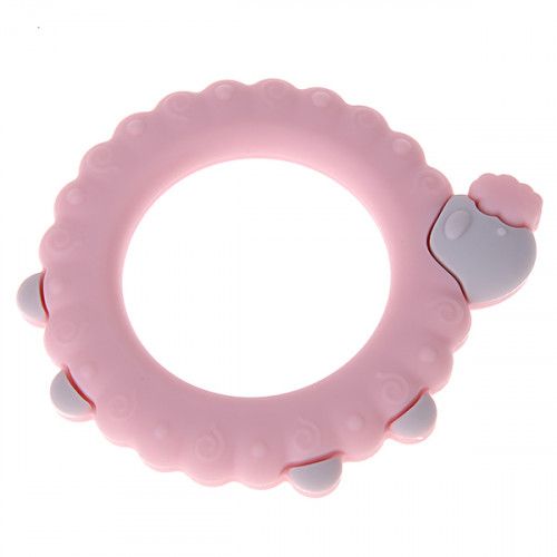 Beißring Schaf 'rosa' 13 auf Lager