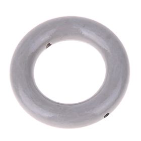 Wooden ring / grasping toy size S 5cm 'light gray' 891 in stock 