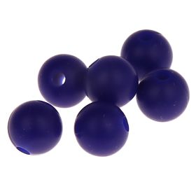 Silicone bead 9mm 'dark blue' 184 in stock 