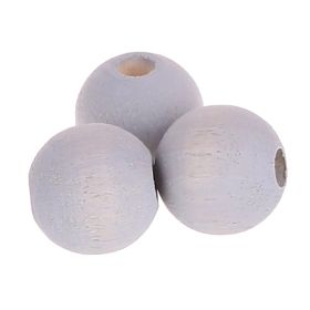 Watercolors wooden beads 10mm - 50 pieces 'gray' 79 in stock 
