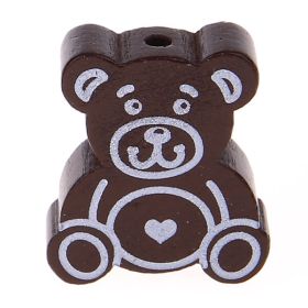 Motivperle Teddy 'braun' 135 auf Lager