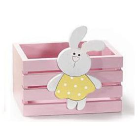 Osterkörbchen Hase 'rosa' 48 auf Lager