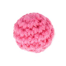 Häkelperle 20mm 'babyrosa' 264 auf Lager