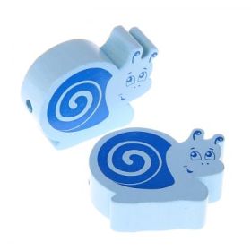 Motivperle Schnecke 'babyblau' 1149 auf Lager
