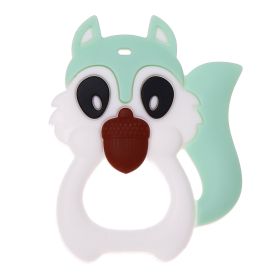 Squirrel teething ring 'mint' 7 in stock 