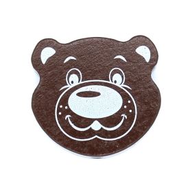 Motif bead bear 'brown' 290 in stock 