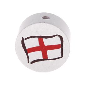 Motivperle Scheibe Flagge 'England' 814 auf Lager