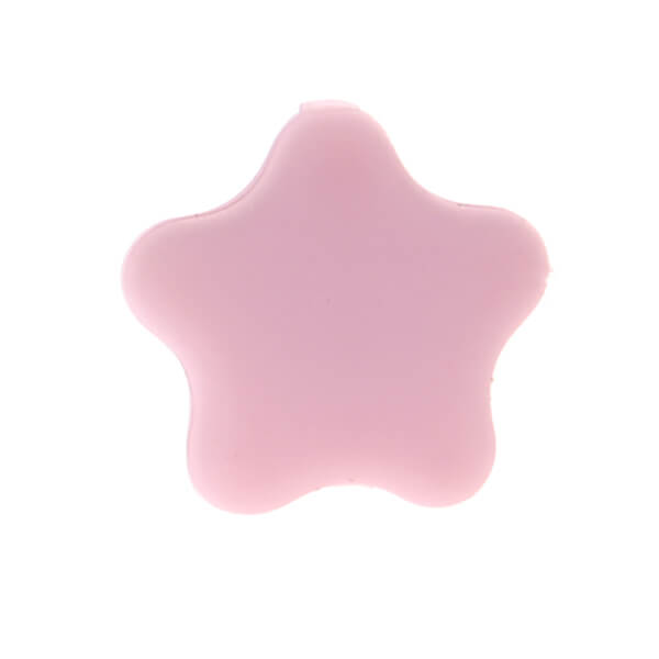 Silikonmotivperle Ministern 'rosa' 12 auf Lager