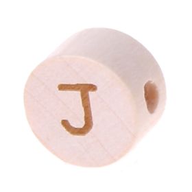 Letter beads disk laser engraving Ø 11 mm 'J' 394 in stock 