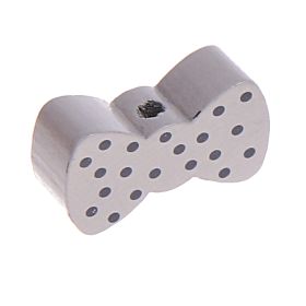 Bow motif bead 'light gray' 457 in stock 