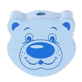 Motivperle Bär 'babyblau' 598 auf Lager