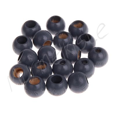 Sicherheitsperlen 10mm • 30 Stück 'grau' 180 auf Lager