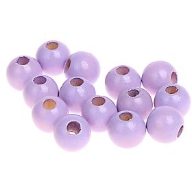 Wooden beads 8mm - 50 pieces 'lilac' 144 in stock 