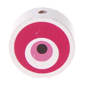 Motivperle Scheibe Nazarauge 'pink' 460 auf Lager