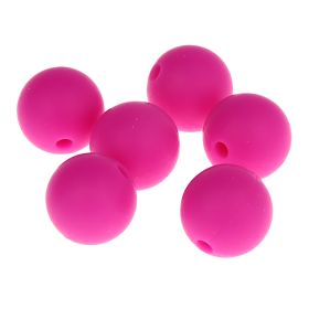 Silicone bead 12mm 'dark pink' 0 in stock 