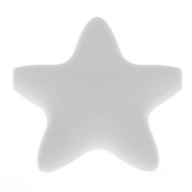 Silikonmotiv Stern 'weiß' 63 auf Lager