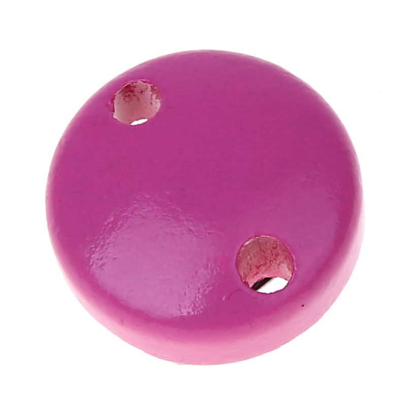 Schnullerclip mini / Holzclip Ø30mm 'pink' 74 auf Lager