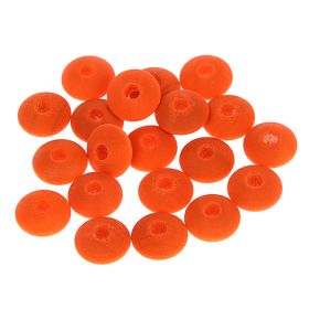 Watercolors wooden lenses 10mm - 50 pieces 'coral' 104 in stock 