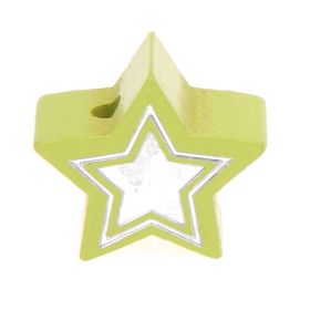 Motivperle Glitzerstern 'lemon' 669 auf Lager