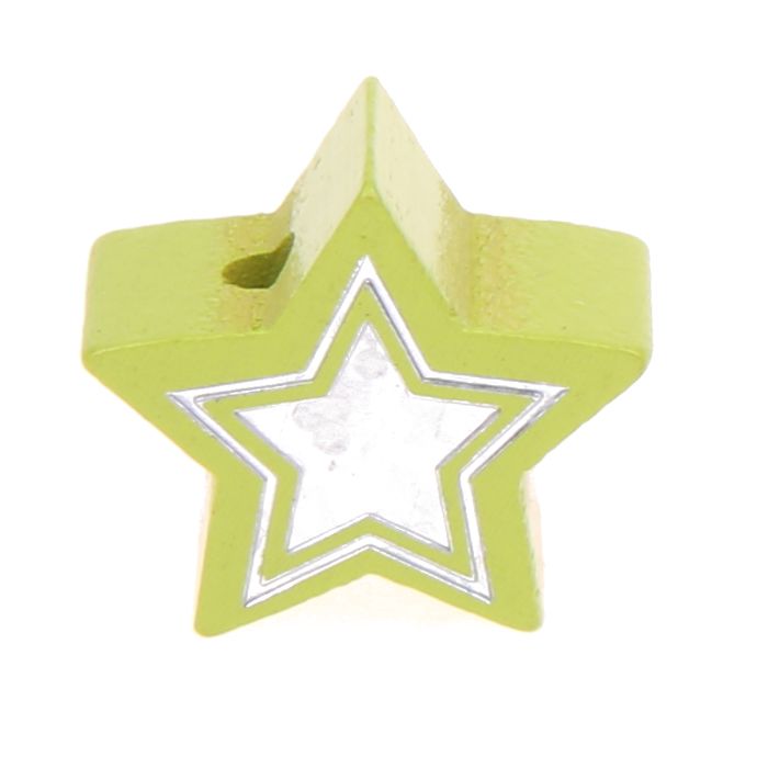 Motivperle Glitzerstern 'lemon' 570 auf Lager